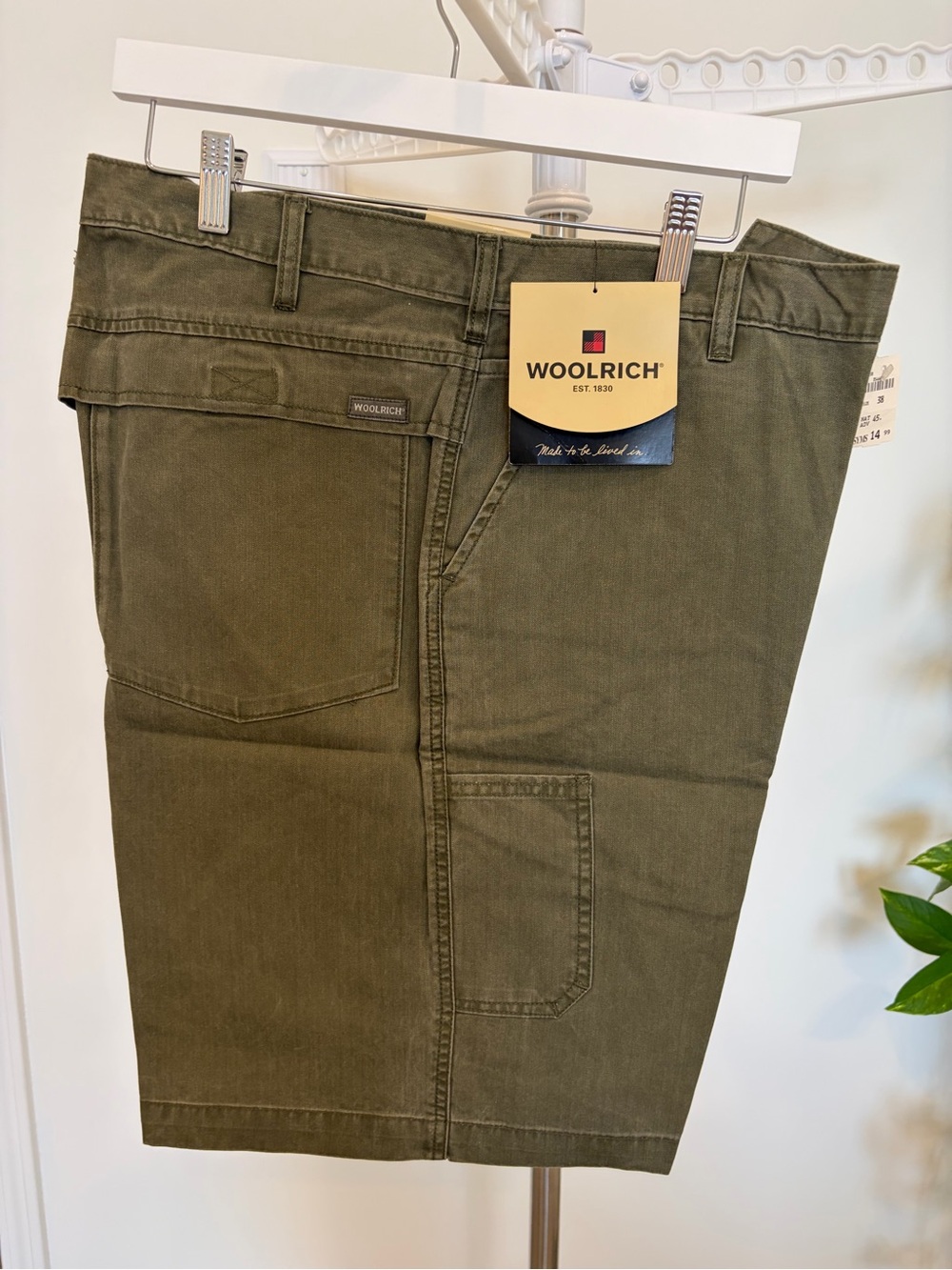 Woolrich Men's Olive Utility Cargo Pants